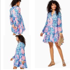 Lilly Pulitzer Sarita Dress Resort White Sway With Me